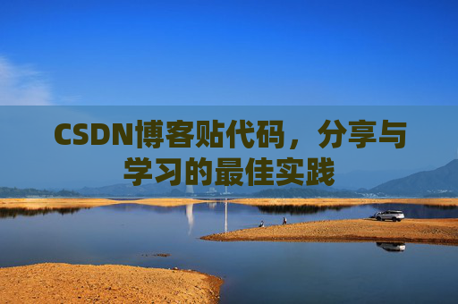 CSDN博客贴代码，分享与学习的最佳实践